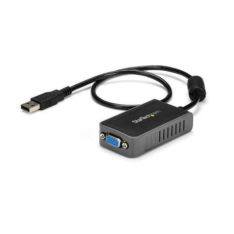 STARTECH USB to VGA Adapter - 1440x900 - External Video & Graphics Card - Dual Monitor Display Adapter - Supports Windows (USB2VGAE2) (USB2VGAE2)