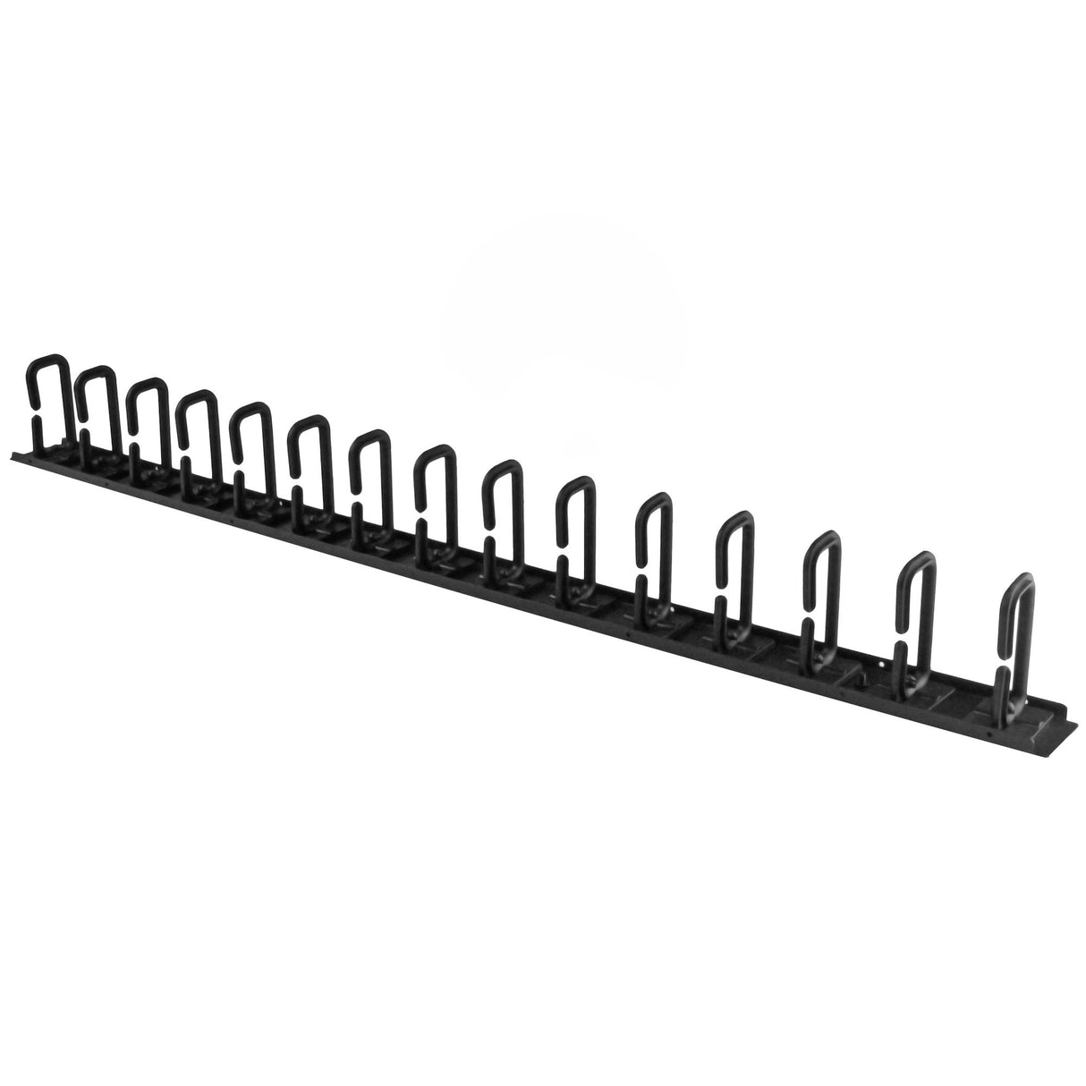 STARTECH Vertical 0U Server Rack Cable Management w| D-Ring Hooks - 20U Network Rack Cord Manager Panel - 2.8ft Wire Organizer (CMVER20UD) (CMVER20UD)