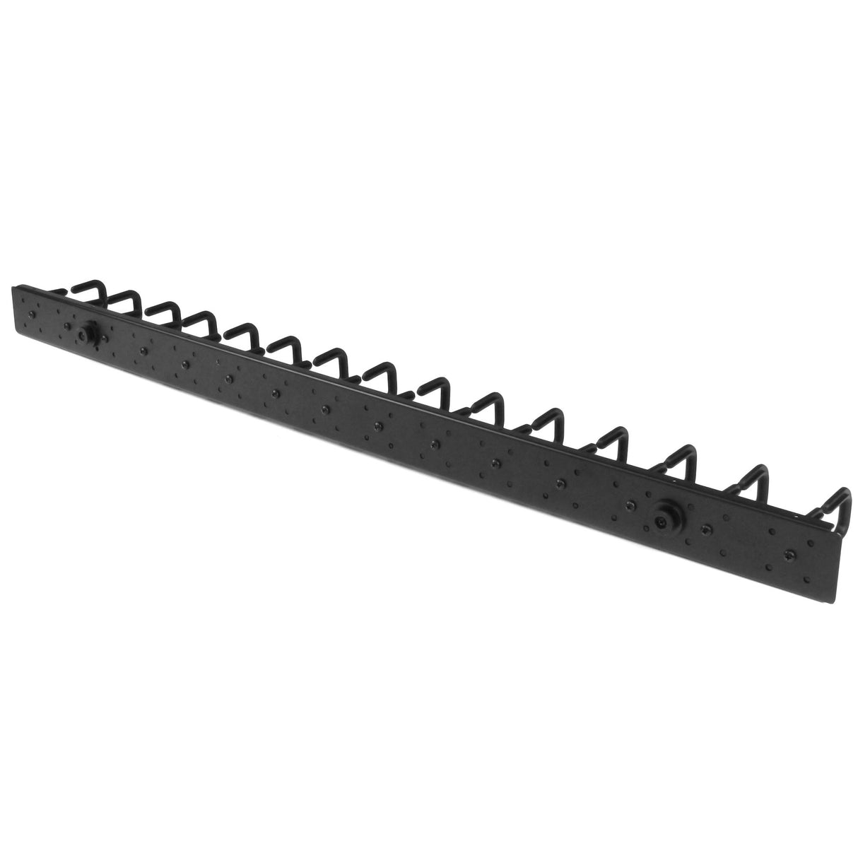 STARTECH Vertical 0U Server Rack Cable Management w| D-Ring Hooks - 20U Network Rack Cord Manager Panel - 2.8ft Wire Organizer (CMVER20UD) (CMVER20UD)