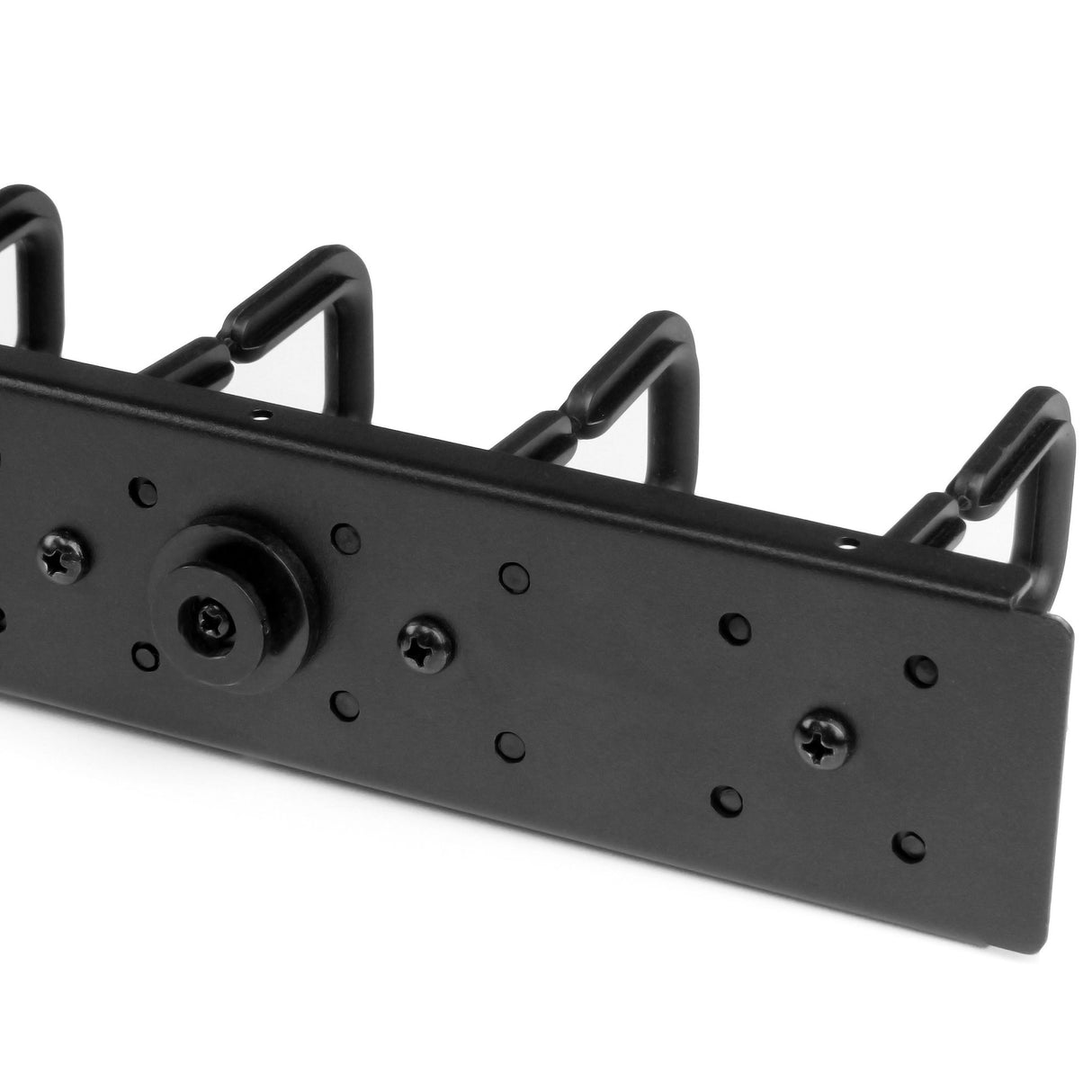STARTECH Vertical 0U Server Rack Cable Management w| D-Ring Hooks - 20U Network Rack Cord Manager Panel - 2.8ft Wire Organizer (CMVER20UD) (CMVER20UD)