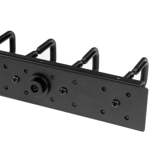 STARTECH Vertical 0U Server Rack Cable Management w| D-Ring Hooks - 40U Network Rack Cord Manager Panels - 2x 3ft Wire Organizers (CMVER40UD) (CMVER40UD)