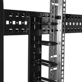 STARTECH Vertical 0U Server Rack Cable Management w| D-Ring Hooks - 40U Network Rack Cord Manager Panels - 2x 3ft Wire Organizers (CMVER40UD) (CMVER40UD)