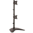 STARTECH Vertical Dual Monitor Stand - Heavy Duty Steel - Monitors up to 27” - Vesa Monitor - Computer Monitor Stand (ARMBARDUOV) (ARMBARDUOV)