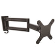 STARTECH Wall Mount Monitor Arm - Dual Swivel - Supports 13’’ to 27’’ Monitors - VESA Mount - TV Wall Mount - TV Mount (ARMWALLDS) (ARMWALLDS)