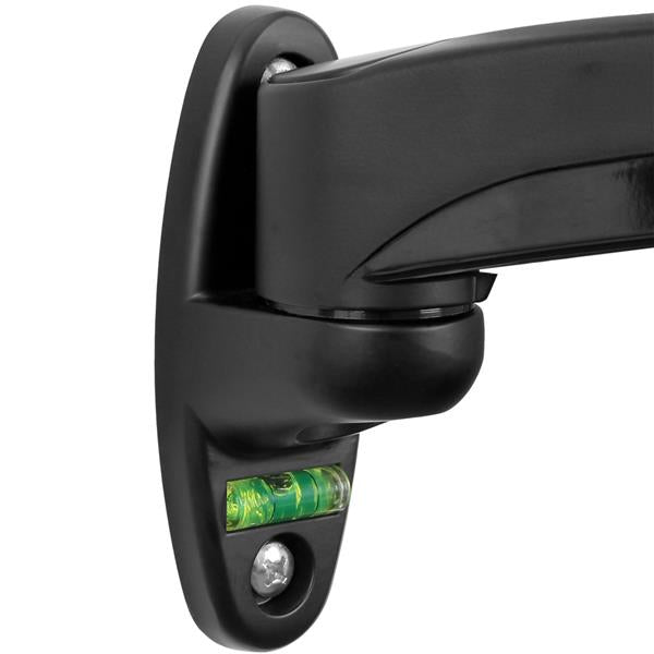 STARTECH Wall Mount Monitor Arm - Gas-Spring - Full Motion Articulating - Monitors up to 30” - VESA Mount - TV Wall Mount (ARMPIVWALL) (ARMPIVWALL)