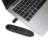 STARTECH Wireless Presentation Remote with Red Laser Pointer - 90 ft. - PowerPoint Presentation Clicker for Mac & Windows (PRESREMOTE) (PRESREMOTE)
