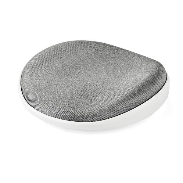 STARTECH Wrist Rest - Ergonomic Desk Wrist Pad - Sliding Wrist Rest for Mouse - Silver Fabric - Office Wrist Support (ROLWRSTRST) (ROLWRSTRST)