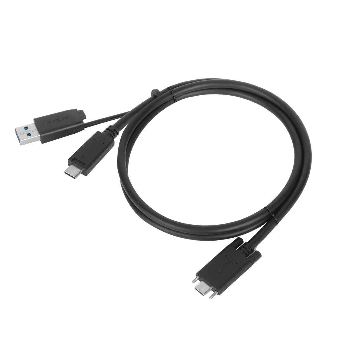 TARGUS 1.8 m | USB Type-C - USB Type-C|USB Type-A | Male - Male (ACC1135GLX)