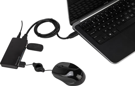 TARGUS USB 3.0 7-Port | Fast Charging | Black (ACH125AU)