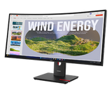 LENOVO ThinkVision T34WD-40 34" 120Hz WQHD Monitor 1500R Curve 4K