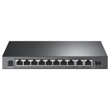 TP-LINK 10-Port Gigabit Desktop Switch with 6-Port PoE+ and 2-Port PoE++ (TL-SG1210PP)