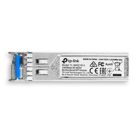 TP-LINK 1000Base-BX | WDM | Bi-Directional | SFP (TL-SM321B-2)