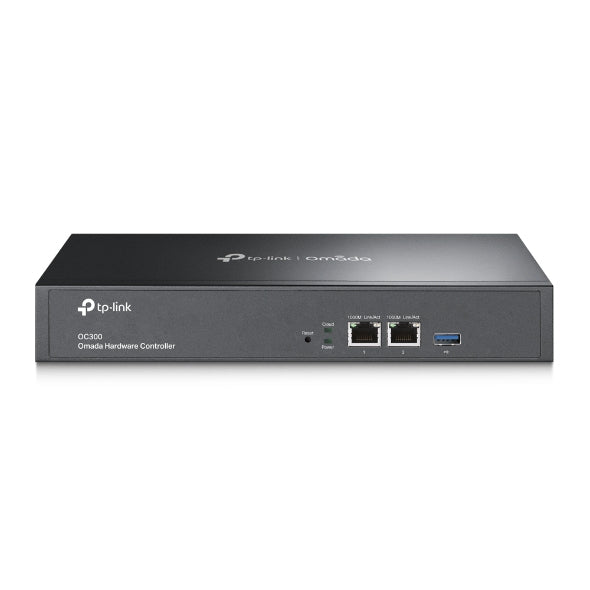 TP-LINK 10|100|1000 Mbps | Ethernet Ports | USB 3.0 | Omada App | Cloud Access | CE | FCC | RoHS | Black (OC300)