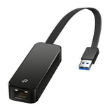 TP-LINK 10|100|1000Mbps RJ45 | USB 3.0 Port | AX88179 | Black (UE306)