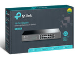 TP-LINK 16-port | Gigabit Ethernet | Full-Duplex | Auto MDI|MDIX (TL-SG1016D)