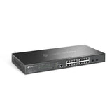 TP-LINK 16x 2.5 Gbps RJ45 | 2x 10G SFP+ Slots | 120 Gbps | 89.28 Mpps | 16 K MAC | 9 KB Jumbo | 440 x 180 x 44 mm (SG3218XP-M2)