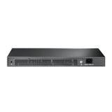 TP-LINK 19.22W | 24× 10|100|1000 Mbps RJ45 Ports | 4× Gigabit SFP Slots | 1× RJ45 Console Port | 1× Micro-USB Console Port | 56Gbps | 41.66Mbps | 8K MAC | 9KB Jumbo Frame | Fanless (TL-SG3428)