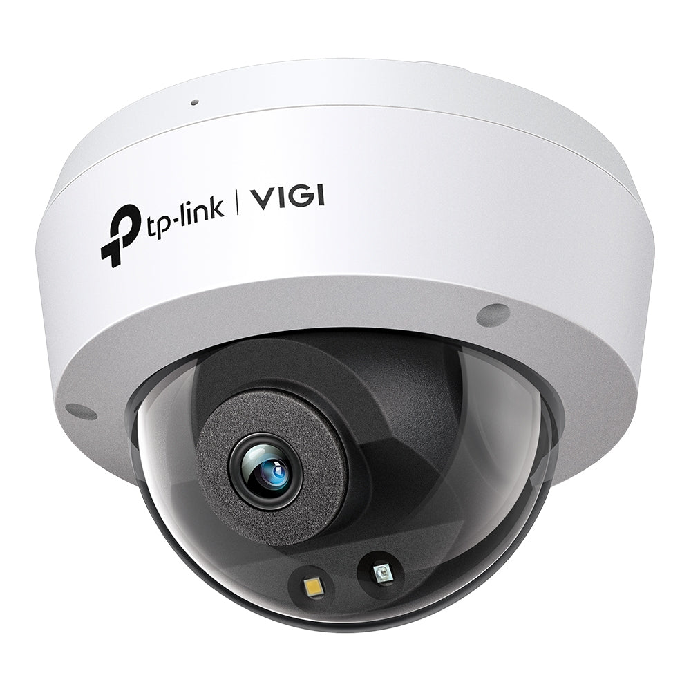TP-LINK 1|2.7” Progressive Scan CMOS | 2.8 mm: F1.6 | 2880 x 1620 px | IR LED 30m 850nm | 1x RJ45 10|100M | IP67 | IK10 | d115x85.7 mm (VIGI C250(2.8MM))