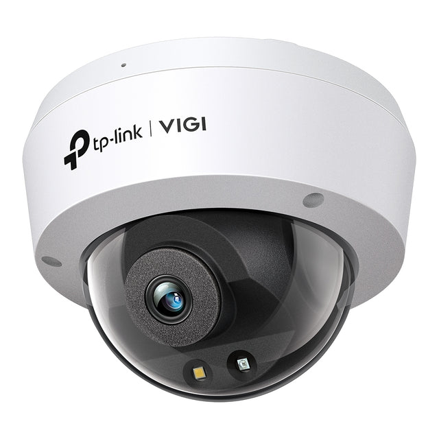 TP-LINK 1|2.7” Progressive Scan CMOS | 2.8 mm: F1.6 | 2880 x 1620 px | IR LED 30m 850nm | 1x RJ45 10|100M | IP67 | IK10 | d115x85.7 mm (VIGI C250(2.8MM))