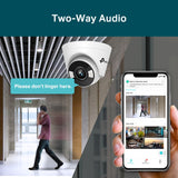 TP-LINK 1|2.7” Progressive Scan CMOS | 4 mm: F1.6 | 2880 x 1620 px | IR LED 30m 850nm | 1x RJ45 10|100M | D123x84 mm (VIGI C450(4MM))