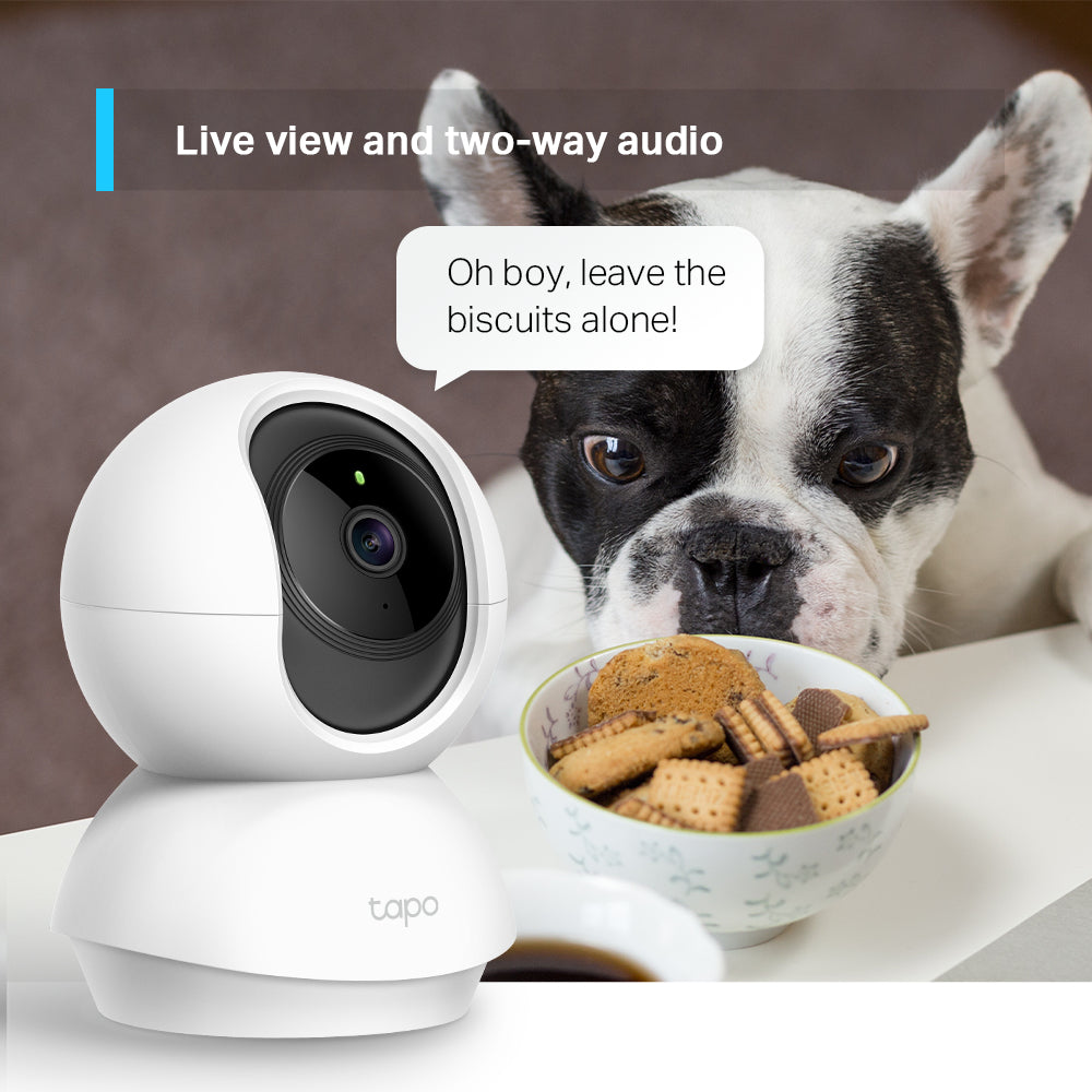 TP-LINK 1|2.9“ | 1080p | Full HD | F 2.4 | 4mm | Wi-Fi | 86.6 x 85 x 117.7 mm (TC70)