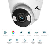 TP-LINK 1|3” Progressive Scan CMOS | 2.8 mm: F1.6 | 30m (LED) | 3D DNR | 123 × 123 × 84 mm (VIGI C440(2.8MM))
