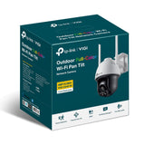 TP-LINK 1|3” Progressive Scan CMOS | 4 mm: F1.6 | 2560 X 1440 | 60 fps | WLAN 802.11 b|g|n | 1x RJ45 10|100M (VIGI C540-W(4MM))