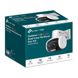 TP-LINK 1|3” Progressive Scan CMOS | f 4-12 mm | F1.6 | 2560 X 1440 px | IR LED850nm 30m Max | RJ45 10|100M | POE | 139x136x107 mm (VIGI C540V)