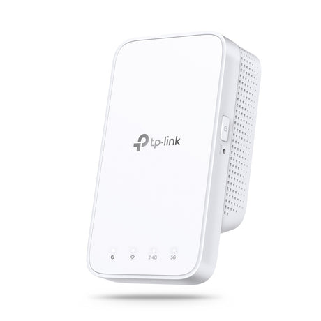 TP-LINK 2.4-5 GHz | 300-867 Mbps | 17 dBm | OneMesh | WPS | 100-240V | 50|60Hz | 124 x 69 x 52 mm (RE300)