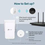 TP-LINK 2.4-5 GHz | 300-867 Mbps | 17 dBm | OneMesh | WPS | 100-240V | 50|60Hz | 124 x 69 x 52 mm (RE300)