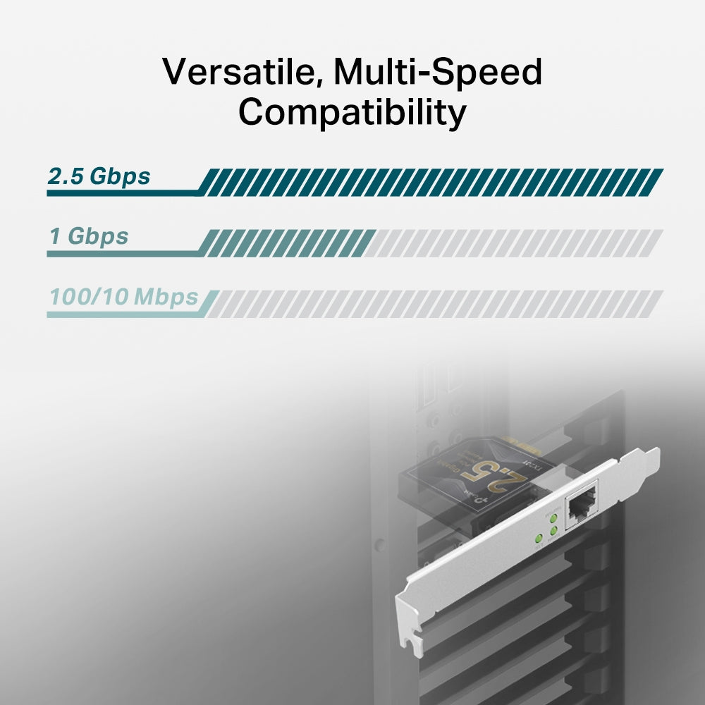TP-LINK 2.5 Gigabit PCIe Network Adapter (TX201)
