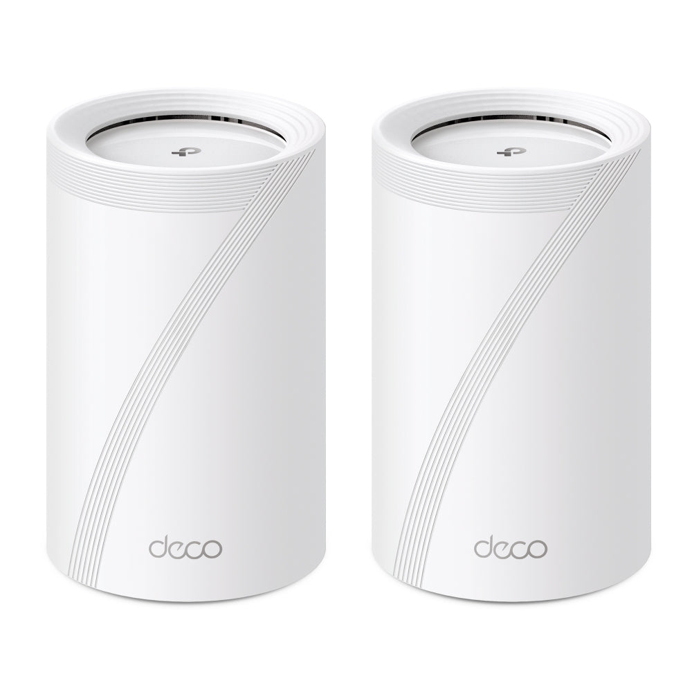 TP-LINK 2-pack | Wi-Fi 7 | 4x RJ-45 | USB 3.0 | WPA3 | QoS | Voice control (DECO BE65(2-PACK))