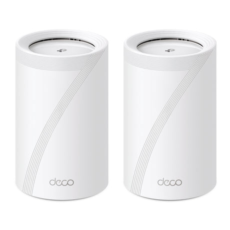 TP-LINK 2-pack | Wi-Fi 7 | 4x RJ-45 | USB 3.0 | WPA3 | QoS | Voice control (DECO BE65(2-PACK))