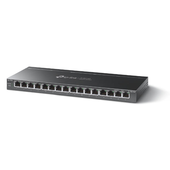 TP-LINK 23.8Mpps | 32Gbps | 8K | 16× 10|100|1000 Mbps RJ45 (TL-SG116P)