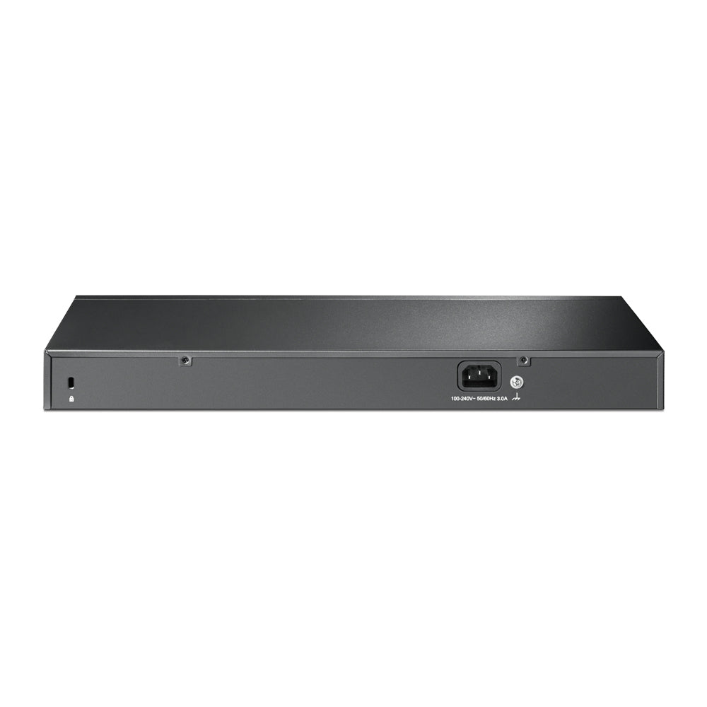 TP-LINK 26 x 10|100|1000 Mbps RJ45 Ports | 2 x Gigabit SFP Ports | 2 x PoE+ | 440 × 220 × 44 mm (TL-SG1428PE)