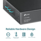 TP-LINK 26 x 10|100|1000 Mbps RJ45 Ports | 2 x Gigabit SFP Ports | 2 x PoE+ | 440 × 220 × 44 mm (TL-SG1428PE)