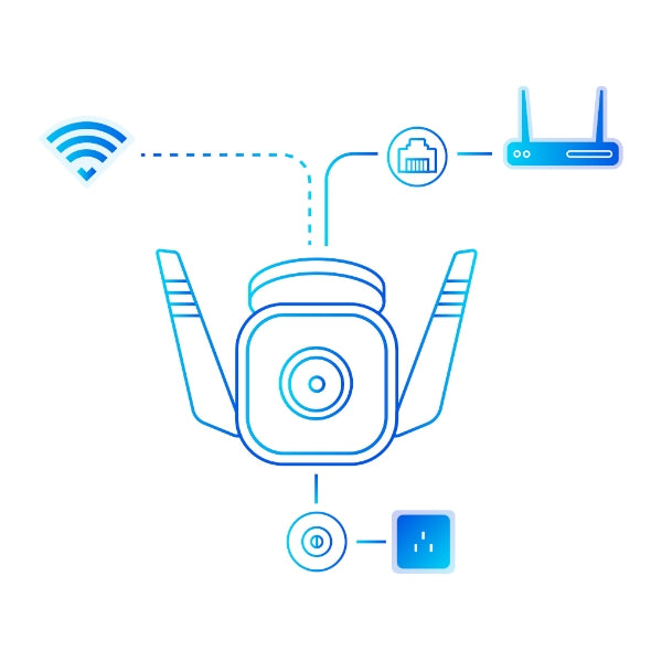 TP-LINK 3 MP (2304×1296) | 15fps | 1|2.7“ | 850 nm IR LED | 142.3 x 103.4 x 64.3 mm (TC65)