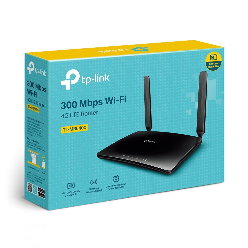 TP-LINK 300Mbps Wireless N 4G LTE Router (TL-MR6400)