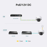 TP-LINK 4MP (2560 × 1440) | 1|3” Progressive Scan CMOS | 4 mm | F2.2 | IR Cut Filter | IP67 | IK10 (VIGI C240I(4MM))