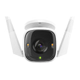 TP-LINK 4MP | 1|3“ | 15fps | 850 nm IR LED | H.264 | 2.4 GHz | 802.11 b|g|n | 142.3 x 103.4 x 64.3 mm (TAPO C320WS)
