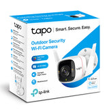 TP-LINK 4MP | 1|3“ | 15fps | 850 nm IR LED | H.264 | 2.4 GHz | 802.11 b|g|n | 142.3 x 103.4 x 64.3 mm (TAPO C320WS)