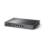 TP-LINK 5× 100Mbps|1Gbps|2.5Gbp | 25 Gbps | 18.6 Mpps | 16 K MAC | 1.5 Mb Buffer | 10 KB Jumbo | 209×126×26 (TL-SG105-M2)