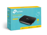 TP-LINK 5 10|100|1000Mbps RJ45 Ports | AUTO Negotiation|AUTO MDI|MDIX | 140 x 88 x 23 mm | 220V|50Hz (TL-SG1005D)