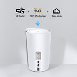 TP-LINK 5G AX3000 Whole Home Mesh WiFi 6 Gateway (Availability based on regions) (DECO X50-5G(1-PACK))