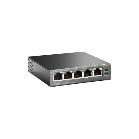 TP-LINK 5x 10|100Mbps RJ-45 | PoE | 1 Gbps | 99.8x98x25 mm (TL-SF1005P)