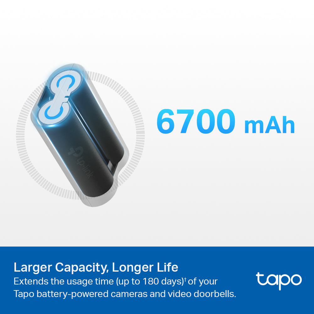 TP-LINK 6700mAh | 3.6V | Micro USB | 70.5x41.4x22 mm (TAPO A100)