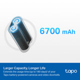 TP-LINK 6700mAh | 3.6V | Micro USB | 70.5x41.4x22 mm (TAPO A100)