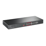 TP-LINK 7.2 Gbps | 5.36 Mpps | 16x 10|100 Mbps RJ-45 | 2x 1G RJ-45 | 1x Combo SFP | 440x180x44 mm (TL-SL1218P)