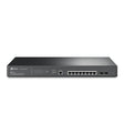 TP-LINK 8× 100|1000|2500 Mbps RJ45 | 2× 10G SFP+ Slots | 80 Gbps | 59.52 Mpps | 16 K MAC | 9 KB Jumbo | RJ45 | Micro-USB Console | 440 × 180 × 44 mm (TL-SG3210XHP-M2)