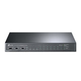 TP-LINK 8× 10|100 Mbps 802.3af|at PoE+ Ports | 2× Gigabit RJ45 Ports | 1× Gigabit SFP Port | 209 × 126 × 26 mm (TL-SL1311MP)